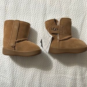 NWT Ugg Keelan Suede & Shearling Booties 0-6M